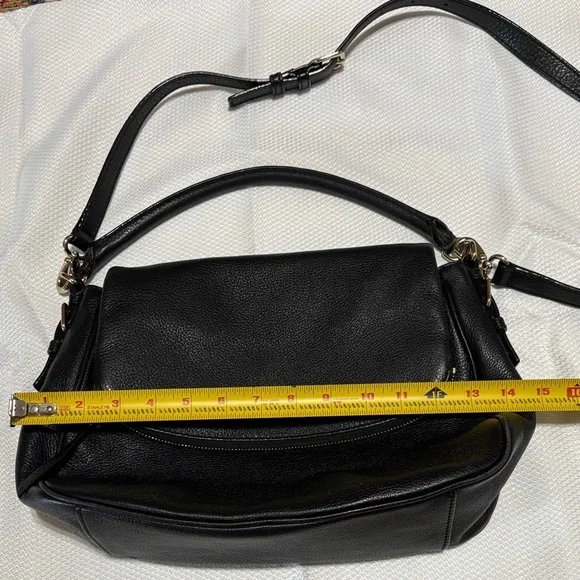 Kate Spade Black Pebbled Leather Shoulder Bag and crossbody